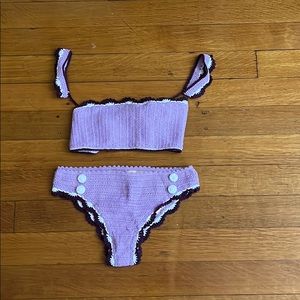 Maiyo London NWOT crochet bikini